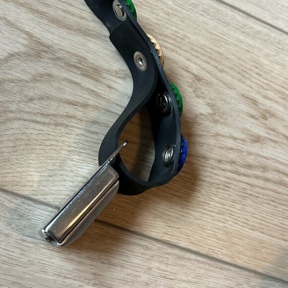 vintage 90s y2k little earth seatbelt bottle cap belt soda cola themed - Picture 7 of 8